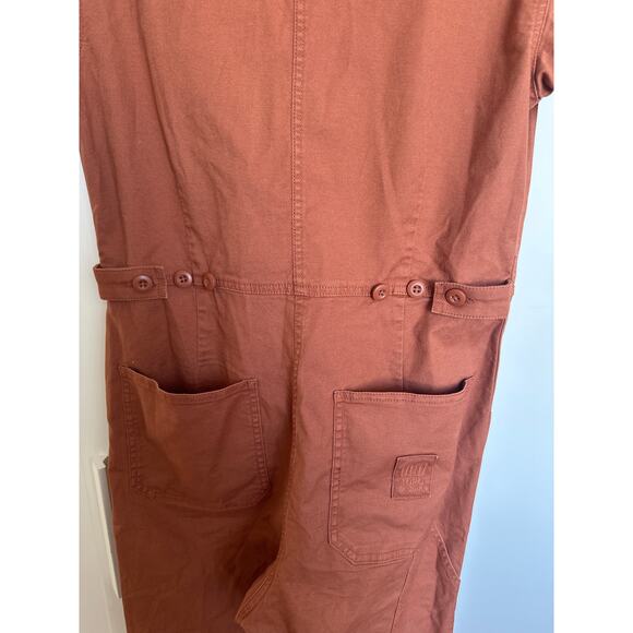 Topo Design Women's Dirt Coverall's, Terracotta Rust Hue, Size S, Like New - Picture 7 of 9